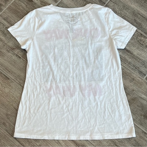 Disney‎ Princess Aurora Graphic Tee One Way My Way White T-Shirt Girl's 1XL - Picture 3 of 3